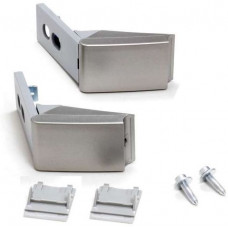 Ремкомплект ручки двери для холодильника Liebherr (Либхер) серебро - WL511
